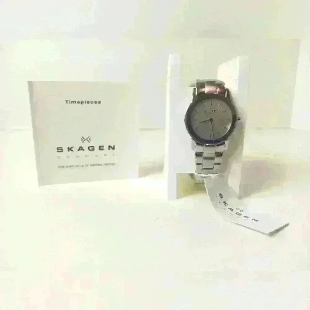 Skagen Denmark RARE Ladies Stainless Steel Bracelet Watch NEW With Tags Vintage
